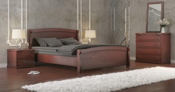 Кровать 2-спальная СВ-Стиль Магнат 160*200 с основанием в Чебоксарах