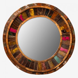 Навесное зеркало Myloft Маниша круглое в Чебоксарах