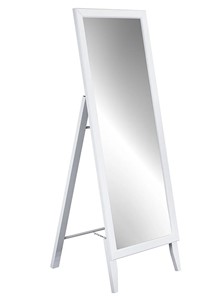 Зеркало напольное в гардероб BeautyStyle 29 (131х47,1х41,5см) Белый в Чебоксарах