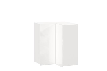 Шкаф кухонный угловой Шервуд, ЛД 281.500.000.169, белый/белый глянец в Чебоксарах