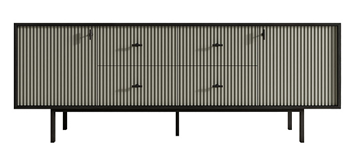 Комод с ящиками и дверцами Emerson (EM19/gray/L) в Чебоксарах
