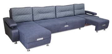 П-образный диван Престиж-15 микс в Чебоксарах