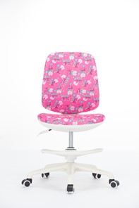 Детское крутящееся кресло Libao LB-C 16, цвет розовый в Чебоксарах