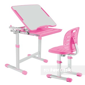 Растущий стол и стул Piccolino III Pink в Чебоксарах