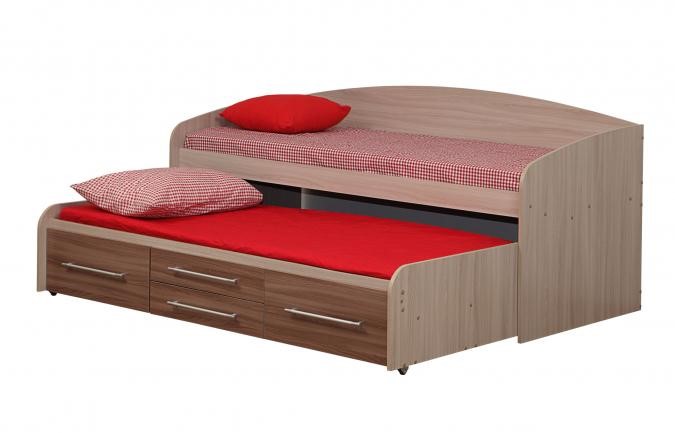 Двухъярусная детская кровать Адель - 5, Вудлайн кремовый в Чебоксарах - изображение 2