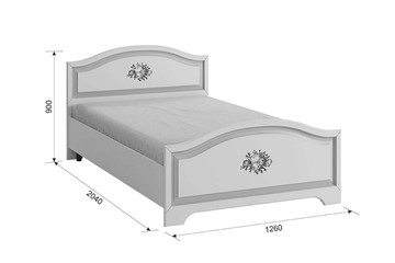 Подростковая кровать Алиса 1,2х2,0 в Чебоксарах - предосмотр 2