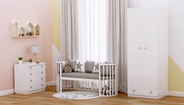 Детская кровать POLINI Kids Simple 911 Белый в Чебоксарах - предосмотр 8