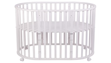 Детская кроватка-трансформер POLINI Kids Simple 930 Белый в Чебоксарах - предосмотр 4