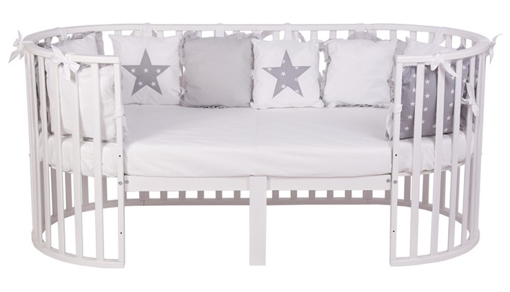 Детская кроватка-трансформер POLINI Kids Simple 930 Белый в Чебоксарах - изображение 7