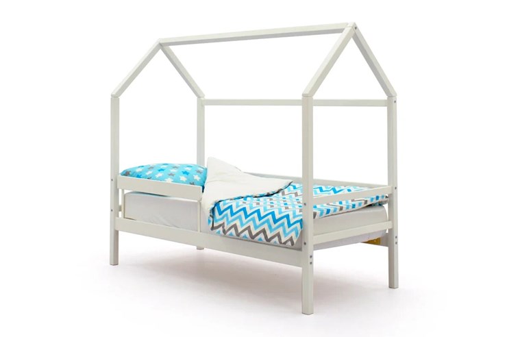 Кровать-домик детская Svogen белый в Чебоксарах - изображение 2