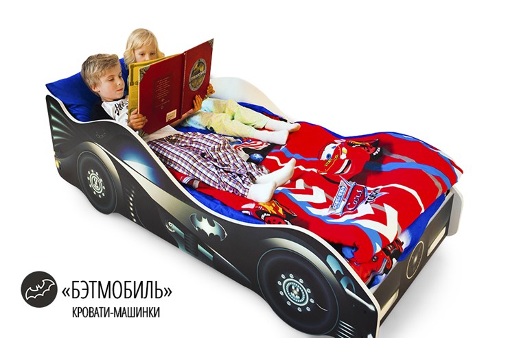 Кровать-машина в детскую Бэтмобиль в Чебоксарах - изображение 4