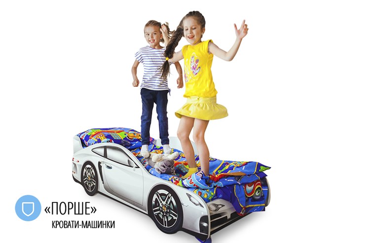 Детская кровать-машина Porsche в Чебоксарах - изображение 4