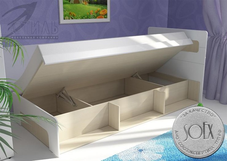 Детская кровать с подъемным механизмом Палермо-Юниор без вставок в Чебоксарах - изображение 2