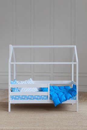 Кровать детская Домик, цвет белый в Чебоксарах - изображение
