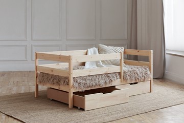 Детская кровать Софа с ящиками, без покраски в Чебоксарах - предосмотр 1