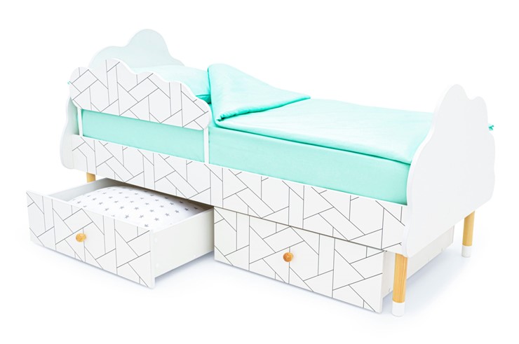 Детская кровать Stumpa Облако "Мозаика" в Чебоксарах - изображение 4