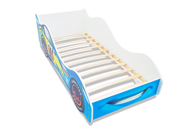 Кровать-машина детская Тачка синяя в Чебоксарах - изображение 11