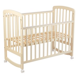 Кроватка для новорожденных POLINI Kids Simple 304 Бежевый в Чебоксарах