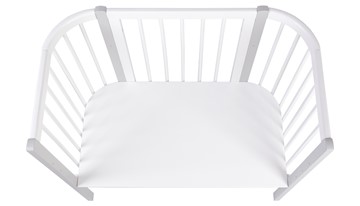 Детская кровать POLINI Kids Simple 120 Белый / Серый в Чебоксарах - предосмотр 3