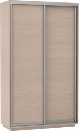 Шкаф 2-дверный Экспресс (ДСП) 1200х600х2200, дуб молочный в Чебоксарах - изображение