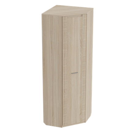 Угловой шкаф распашной Элана, Дуб сонома 720х720х208 в Чебоксарах - изображение
