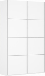 Шкаф-купе Прайм (ДСП/ДСП) 1600x570x2300, белый снег в Чебоксарах