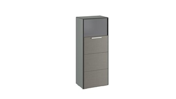 Шкаф Наоми комбинированный одностворчатый, цвет Фон серый, Джут ТД-208.07.28 в Чебоксарах