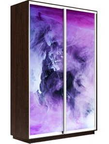 Шкаф Экспресс 1600x600x2400, Фиолетовый дым/венге в Чебоксарах
