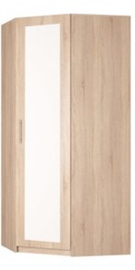 Угловой распашной шкаф Реал (YR-230х1034 (3)-М Вар.4), с зеркалом в Чебоксарах - предосмотр