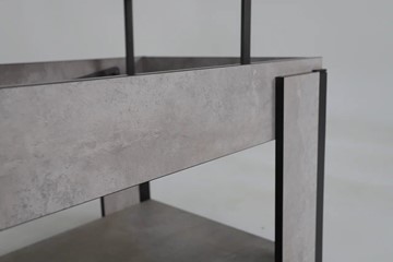 Стол трансформер Дэнс, цемент светлый в Чебоксарах - предосмотр 8