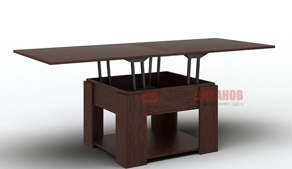Журнальный стол-трансформер Модерн, венге в Чебоксарах - изображение