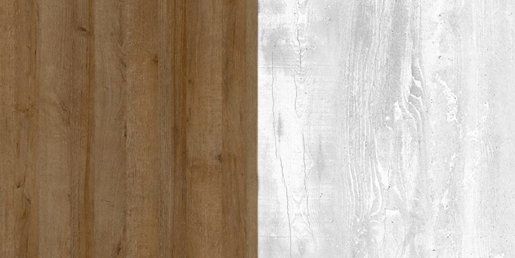 Угловой шкаф Пайн, ПП6, Дуб Крафт/Бетон Пайн в Чебоксарах - изображение 2