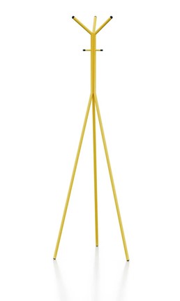 Вешалка для одежды Крауз-11, цвет желтый в Чебоксарах - изображение