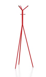 Вешалка для одежды Крауз-11, цвет красный в Чебоксарах