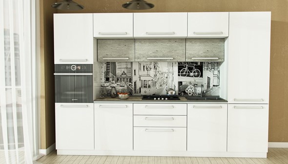 Модульный кухонный гарнитур Герда, длина 320 см в Чебоксарах - изображение