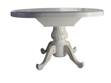 Раздвижной стол Ф-100(130), на одной ножке, (стандартная покраска) в Чебоксарах - предосмотр 2