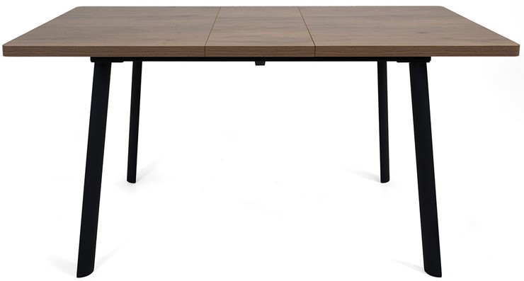 Обеденный раздвижной стол Дали-1L(ноги черные, дуб табако) в Чебоксарах - изображение 5