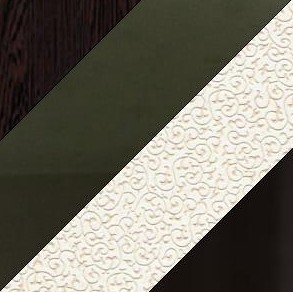 Кухонный стол раздвижной НСПГ-02 СТК, венге/темно-коричневое/узор бело-медный/опоры прямые коричневые в Чебоксарах - предосмотр 1