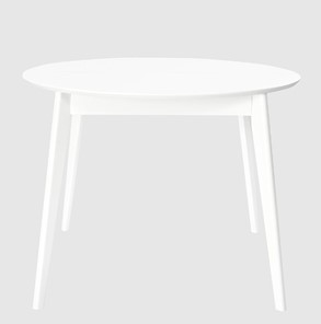 Кухонный раздвижной стол Орион Classic Plus 100, Белый в Чебоксарах