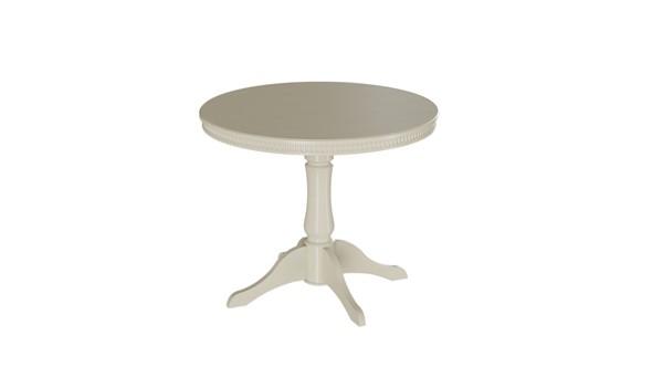 Кухонный стол раздвижной Орландо Т1, цвет Слоновая кость (Б-111.02.1) в Чебоксарах - изображение
