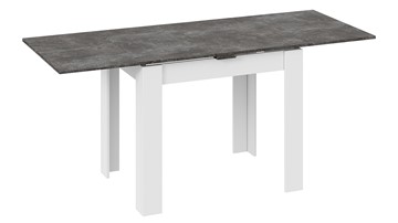 Обеденный раздвижной стол Промо тип 3 (Белый/Ателье темный) в Чебоксарах - предосмотр 1