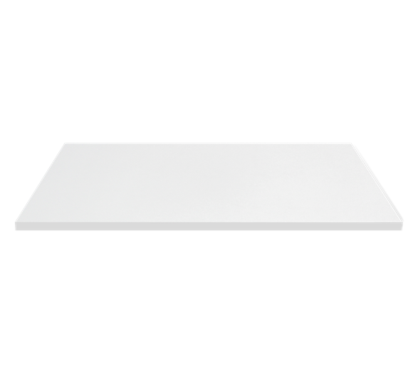 Кухонный стол SHT-TU9-2/ (прозрачный лак/белый шагрень) в Чебоксарах - изображение 1
