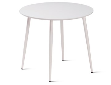 Обеденный стол Орфей.4, Пластик Clean Touch White Melatone/white myar в Чебоксарах