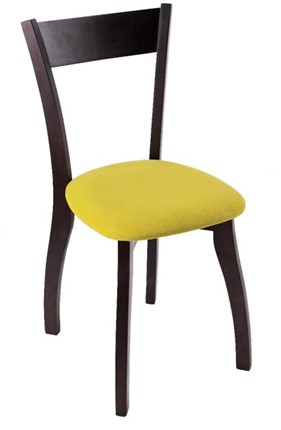 Обеденный стул Лугано каркас массив венге, велюр - мазерати олива в Чебоксарах - изображение