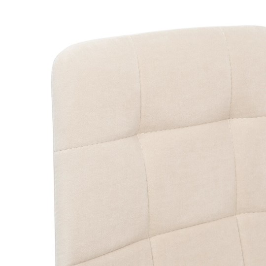 Обеденный стул Leset Скай (Металл белый/велюр песок) в Чебоксарах - изображение 6