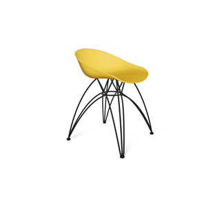 Обеденный стул SHT-ST19/S112 (желтый/черный муар) в Чебоксарах