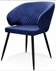 Обеденный стул 255 синий/черный в Чебоксарах