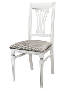 Обеденный стул Анри (белый-серебро, Атина серебро) в Чебоксарах