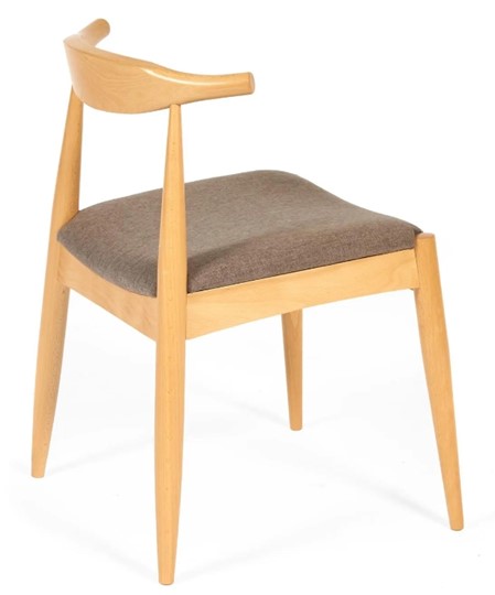 Обеденный стул BULL бук/ткань 54,5x54x75 Натуральный арт.19586 в Чебоксарах - изображение 1