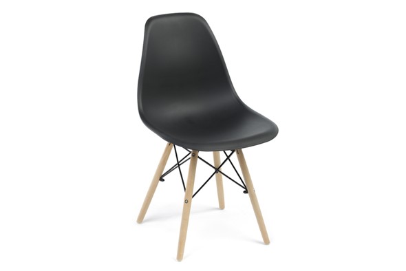 Обеденный стул DSL 110 Wood (черный) в Чебоксарах - изображение